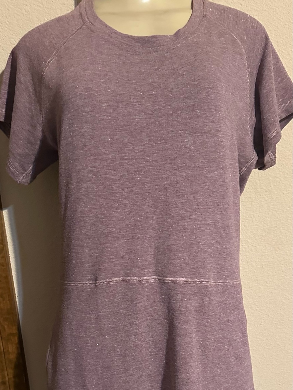The North Face women’s Short Sleeve Knit Dress - Lavender Heather